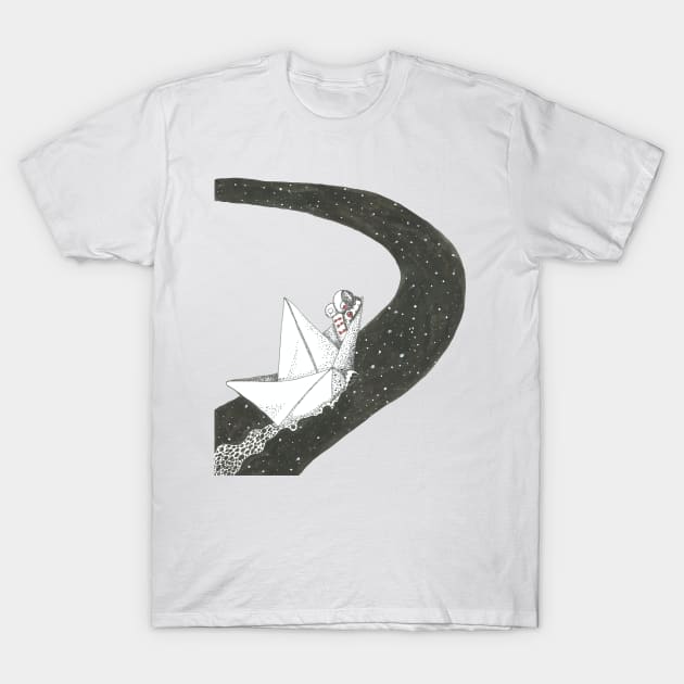 Space-ship T-Shirt by Créa'RiBo